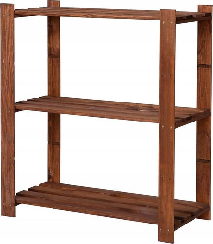 Holzregal standregal 90x80x38 - standregal,