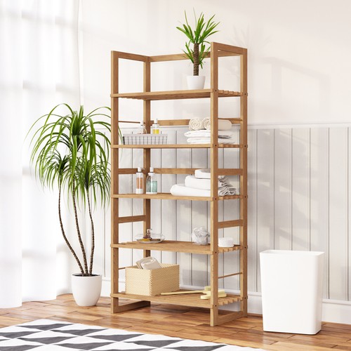 Badregal standregal holzregal - badregal,