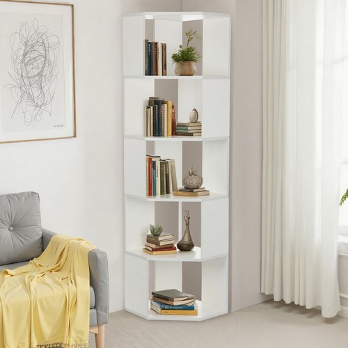 Weiß eckregal bücherregal - weiß,